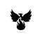 Black Phoenix logo, Phoenix icon