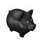 Black Piggy Bank