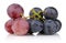 Black and pink grapes