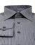 Black pinstriped dress shirt