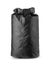 Black plastic waterproof dry bag