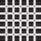 Black plus sign on white grid line pattern white plus sign black