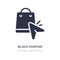 black pointer icon on white background. Simple element illustration from Commerce concept