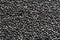 Black polymer dye in granules, background texture