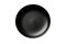 Black Porcelain Plate With Glossy Finish And Minimalistic Design