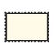 Black postage stamp template