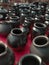 Black pottery, pots and vases and vessels of Uttar Pradesh