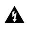 Black Power outages symbol For banner, general design print and websites.