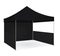 Black promotional tent