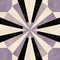 Black And Purple Fabric Design With White Geometric Center