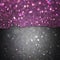 Black and purple glitter lights. abstract bokeh lights