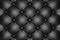 Black quilted leather pattern