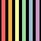 Black and rainbow stripe endless pattern