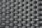 Black rattan weave texture background