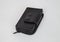 Black real leather small wallet for coins and credit cards