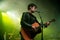 Black Rebel Motorcycle Club rock band perform in concert at Apolo stage