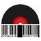 Black record barcode