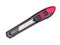 Black and red plastic cutter knife