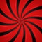 Black and red Spiral Swirl radial background. Vortex and Helix background. Vector illustration