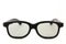 Black rimmed glasses isolated