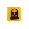 Black Ringing alarm bell icon isolated on transparent background. Fire alarm system. Service bell, handbell sign