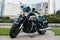 Black Roadster Motorcycle 1
