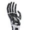 Black Robot Hand On White Background 3d Illustration