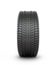 Black rubber car tire