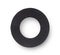 Black rubber sealing ring for plumbing