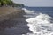 Black sand beach. Nothern Bali