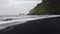 The black sand beach of Reynisfjara in the southern coast of Vik, Iceland.