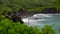 Black Sand Beach at Waianapanapa State Park, Maui