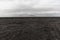 Black Sand Desert in Iceland. Hjorleifshofdi