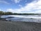 Black Sand Punaluu Beach on the Big Island