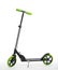 Black scooter photo on white background