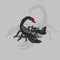 Black Scorpio Cute Vector