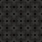 Black seamless pattern of woven square shapes. Vector dark repeating background illustration