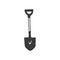 black shovel drawing, shovel illustration