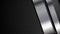 Black silver metal stripes on dark perforated background video animation