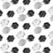 Black silver shade scribble mark pattern background