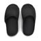 Black Slippers isolated