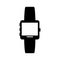 Black smartwatch image design