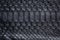 Black snake skin pattern texture. Black reptile. Python leather background.