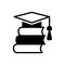 Black solid icon for Academic, education and instructional
