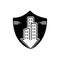Black solid icon for Condo insurance, mortgage and condominium