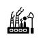 Black solid icon for Fossil Fuels, fuel and pump
