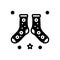 Black solid icon for Fuzziness, socks and nudes