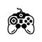 Black solid icon for Interest, game and hobby