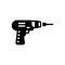 Black solid icon for Power Tools, electric and equipment