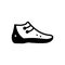 Black solid icon for Shoe, sneakers and sport